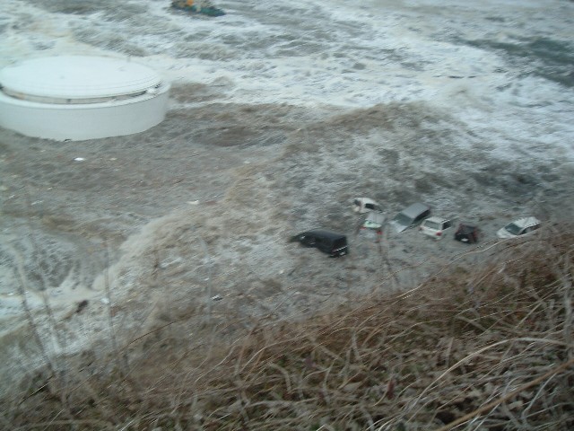 Tsunami impact 3, Fukushima Daiichi 11 March 2011 Tsunami impact 3, Fukushima Daiichi 11 March 2011