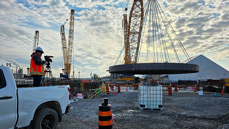 Darlington SMR project's foundation module milestone