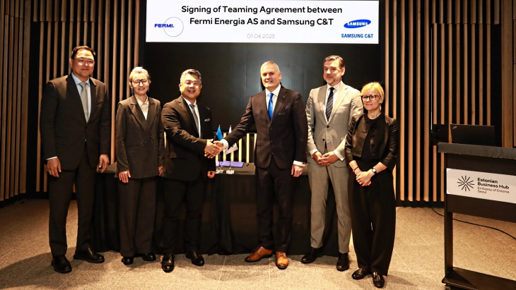 Teaming agreement signed for Estonian SMR project