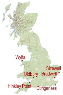 map - Great Britain new build map - Great Britain new build