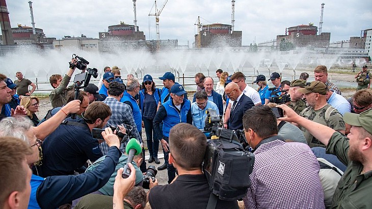 Grossi to visit Zaporizhzhia, warns security situation remains 'extremely challenging'&nbsp;