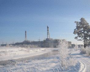 Ignalina in the snow Ignalina in the snow