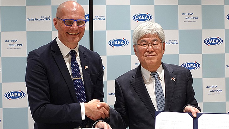 UK's NNL and Japan's JAEA strengthen&nbsp;HTGR fuel collaboration