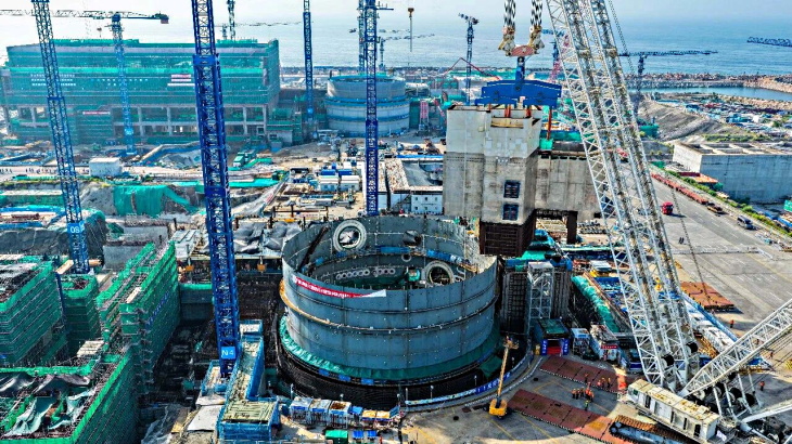 Landmark module installation at Lufeng 2