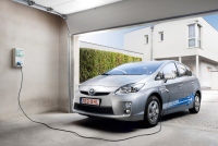 Toyota Prius during Strasbourg trial Toyota Prius during Strasbourg trial