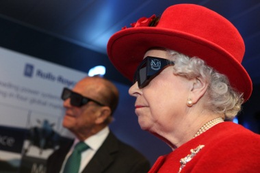 Queen Elizabeth II at NAMRC Queen Elizabeth II at NAMRC