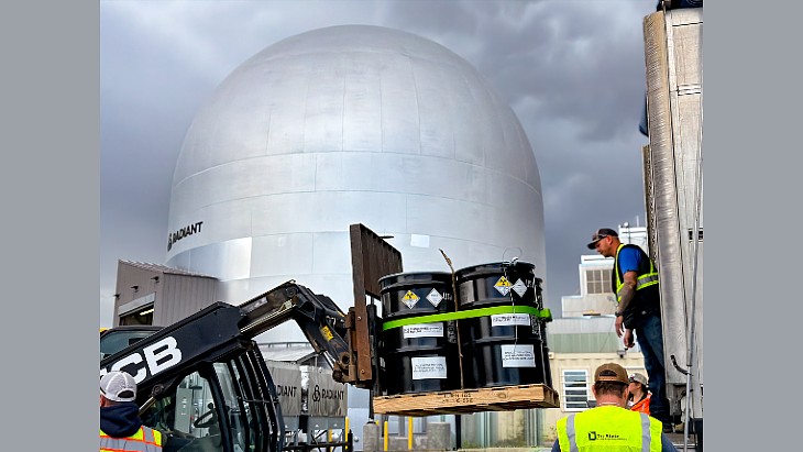 TRISO fuel delivered for Kaleidos reactor experiment