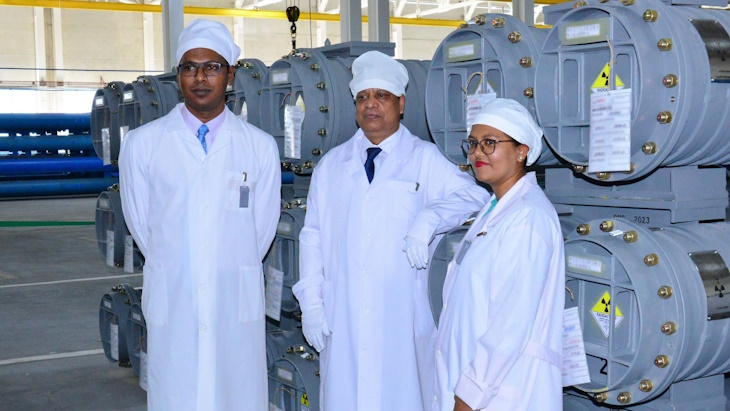 Rooppur fuel passes inspection as onsite work progresses