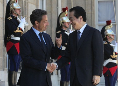 Nicolas Sarkozy and Naoto Kan in Deauville, May 2011 Nicolas Sarkozy and Naoto Kan in Deauville, May 2011