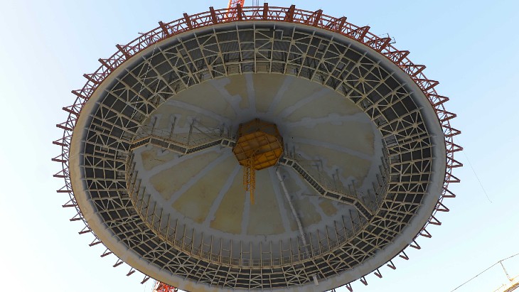 In pictures: Akkuyu 2's inner dome lifted into place