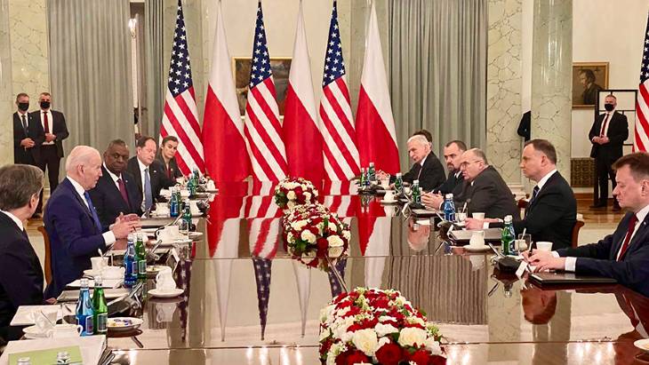 Poland's president hails nuclear 'partnership'&nbsp;with USA