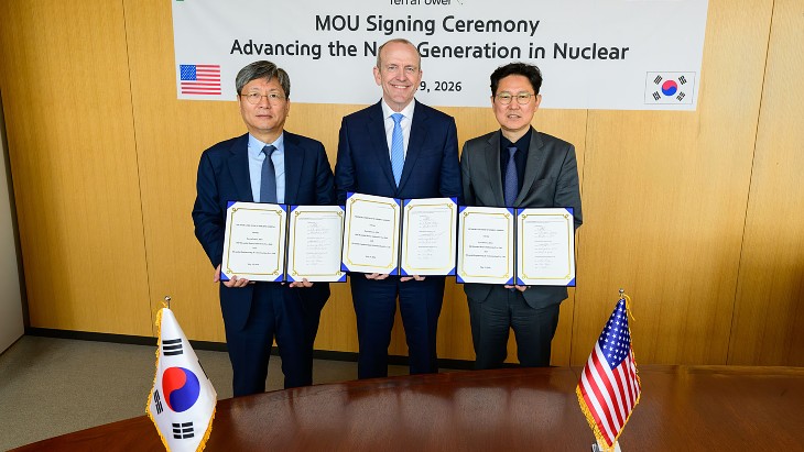 TerraPower and HD Hyundai sign Natrium reactor agreements